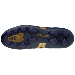 Pánské Kopačky Mizuno Morelia II Md Blankyt/Zlaté